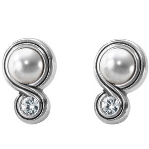 New! Brighton Infinity Sparkle Post Earrings